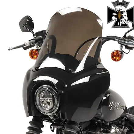 MG5- Predná maska s dýmovým sklom pre Harley Davidson Softail Street Bob 2018+