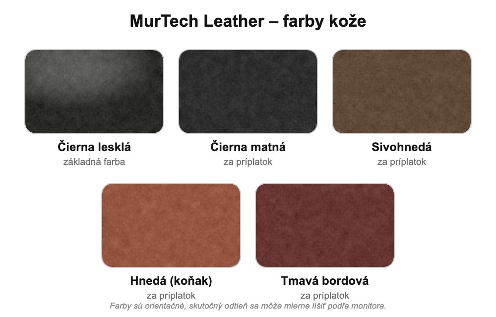 MurTech Leather – farby kože
