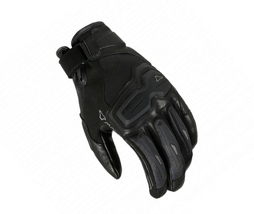 Macna Pánské kožené motocyklové rukavice Macna Haros - čierne , Veľkosť M