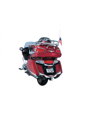 CHRÓMOVANÁ OZDOBA ZÁMKU KUFRA HONDA GL1800