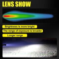 LED panelový pás 60W cree 6x10W 8D novinka 2019