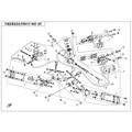 Brzdová hadica prednej brzdy pre CFmoto 500 625 9010-080190