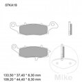 Brzdové doštičky SINT LA BRM alternatíva 7328859 pre Kawasaki Vulcan VN1500 1999-2005 