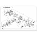 Unášač zadného kardanu pre CFmoto 450 520 625 Q520-331006