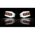 LED smerovky s bielym svetlom, predné, 2 ks