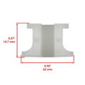 Lišty variátora 4ks Suzuki Kingquad LTA LTF 400 450 700 750 21481-14F00