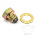 Magnetická olejová výpustná skrutka JMP M12X1.50 s tesniacim krúžkom pre Kawasaki Vulcan VN1500 1999-2005