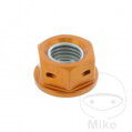 Matka reťazového kolieska M10 x 1.25 mm Alu Racing oranžový pre Yamaha MT09 / FZ09 RN69 2024-2025