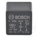 Prerušovacie relé 12V 30A 5-polig pre BMW R1150GS 1999-2005