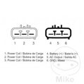Regulátor/usmerňovač MOSFET alternatíva 7003365 pre Triumph Rocket 2300 2004-2016