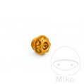 Skrutka Nalievacia AL EVT 20X2.5 mm gold pre Yamaha MT09 / FZ09 RN29 2013-2016 