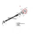 Tesniaca hmota motora can-am outlander renegade G1 G2 420850055 zadny vystup 10 ks