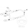 Tlmič výfuku K02 SIL pre Yamaha Virago XV1100