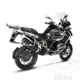 Tlmič výfuku SBK nerez LV-12 SLIP-ON Black Edition  pre BMW R1250 GS 2019-2023