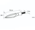 KOSO LED BLINKER STINGER