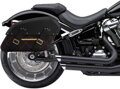 Kožené bočné kufre na zamýkanie s držiakmi pre Harley Davidson Softail 2018-2025