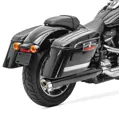 Univerzálne plastové bočné kufre s oranžovými odrazkami pre motocykle - 2 ks (pár)