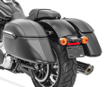 Univerzálne plastové bočné kufre so zámkom pre motocykle - (2KS)