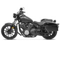 Univerzálne plastové bočné kufre pre motocykle, uzamykateľné - 2ks (pár), čierne