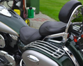 Chrómované nosiče na bočné kufre pre Kawasaki VN1600 NOMAD 
