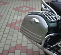 Chrómované nosiče na bočné kufre pre Kawasaki VN1600 NOMAD 