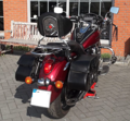 Zadný nosič na batožinu do ORIGINÁL opierky spolujazdca pre Kawasaki VN900 a VN1700