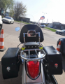 ROAD - Zadný nosič na originál opierku spolujazdca pre motocykle Suzuki Intruder / Volusia - VL800 / VL1500 / C800 / C50 / C90