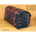 Kožená zadná brašňa - kufor na zamýkanie - 1ks (K161B)