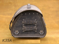 Kožená zadná brašňa - kufor - 1ks (K35A)
