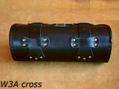 Kožená predná rolka na motocykle (W3A - Cross)
