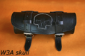 Kožená predná rolka na motocykle (W3A - Skull)
