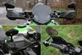 Deflektory / chrániče páčiek pre motocykle Kawasaki 