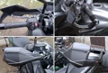 Deflektory / chrániče páčiek pre motocykle Kawasaki 