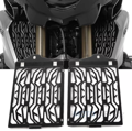 Čierne kryty chladiča pre BMW R1200GS / R1250GS