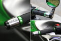 Lead - oceľové závažia do riadidiel na motocykel - čierne