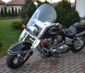 MOTON - Chrómovaný rám na predný blatník pre HONDA VTX 1800 RETRO