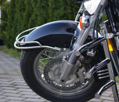 MOTON - Chrómovaný rám na predný blatník pre HONDA VTX 1800 RETRO