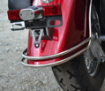 MOTON - Chrómovaný rám na zadný blatník pre HONDA SHADOW 750 C3 I C4 I C5 I AERO