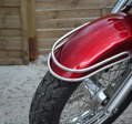 MOTON - Chrómovaný rám na predný blatník pre HONDA SHADOW 750 C3 I C4 I C5