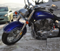 MOTON - Chrómovaný rám na predný blatník pre HONDA VTX 1300 RETRO