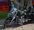 MOTON - Chrómový rám na predný blatník pre YAMAHA ROAD STAR 1700 WILD STAR 1600