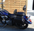 MOTON - Chrómový rám na zadný blatník pre YAMAHA MIDNIGHT STAR 1300