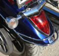MOTON - Chrómový rám na zadný blatník pre YAMAHA MIDNIGHT STAR 1300