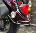 MOTON - Chrómovaný rám na zadný blatník pre YAMAHA DRAG STAR 1100 V STAR CLASSIC