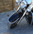 MOTON - Chrómový rám na predný blatník pre YAMAHA ROYAL STAR 1300 VENTURE