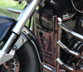 MOTON - Kryt chladiča pre Suzuki Intruder Volusia, C800, M800 - (Lebka)