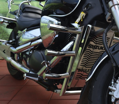 MOTON - Kryt chladiča pre Suzuki Intruder Volusia, C800, M800 - (Klasický)