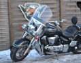 MOTON - Kryt chladiča pre SUZUKI INTRUDER C 1800 R
