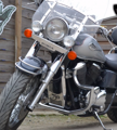MOTON - Kryt chladiča pre HONDA SHADOW VT750 C2 