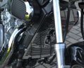 MOTON - Kryt chladiča pre Kawasaki VN750 Twin
